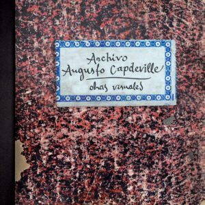 Archivo Augusto Capdeville. Obras visuales