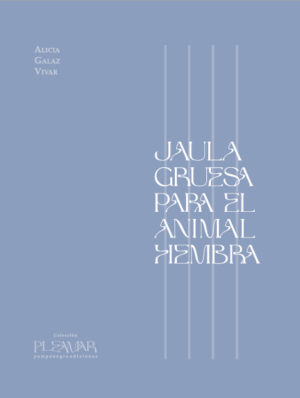 Jaula gruesa para el animal hembra